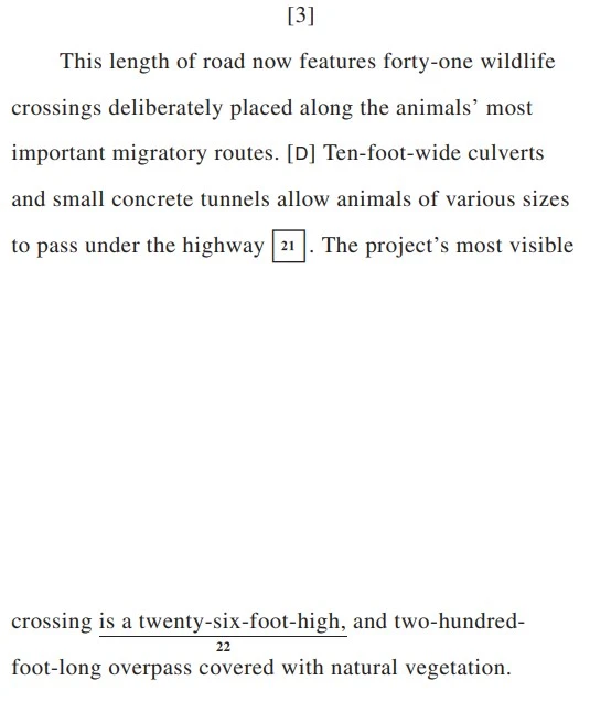 PASSAGE II - English Test - ACT F12